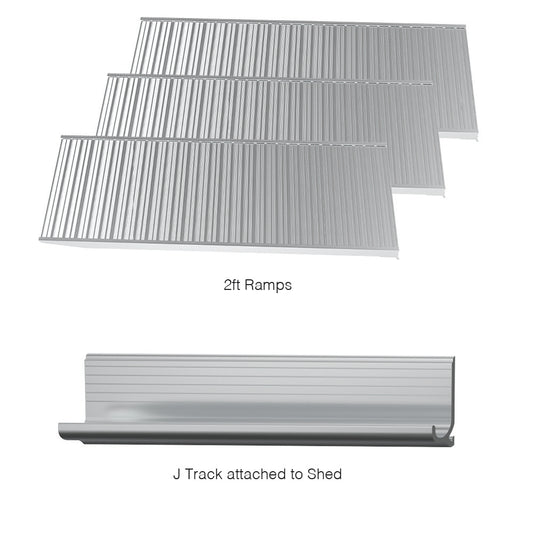 SHEDorize 6' Aluminum Ramp