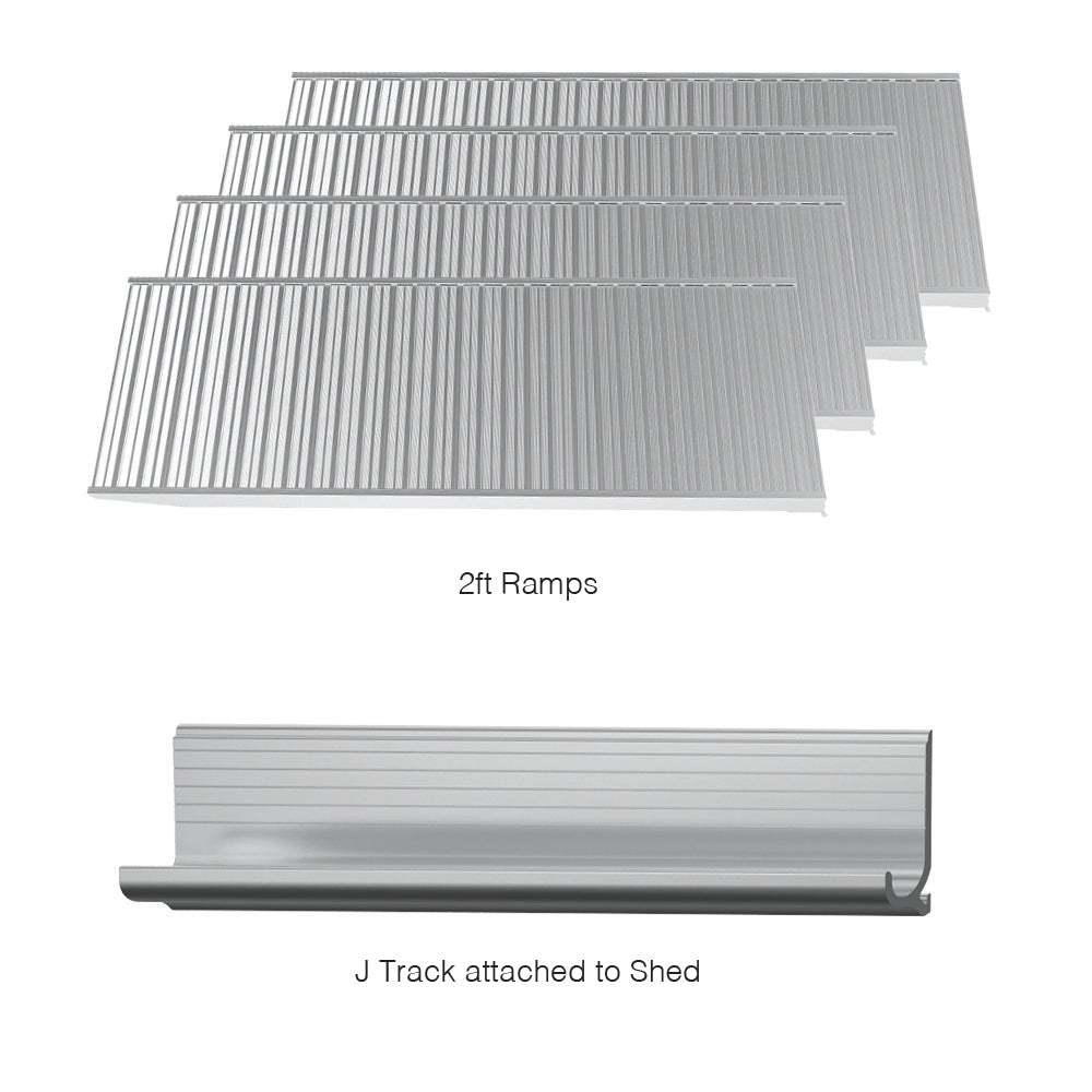 SHEDorize 8' Aluminum Ramp