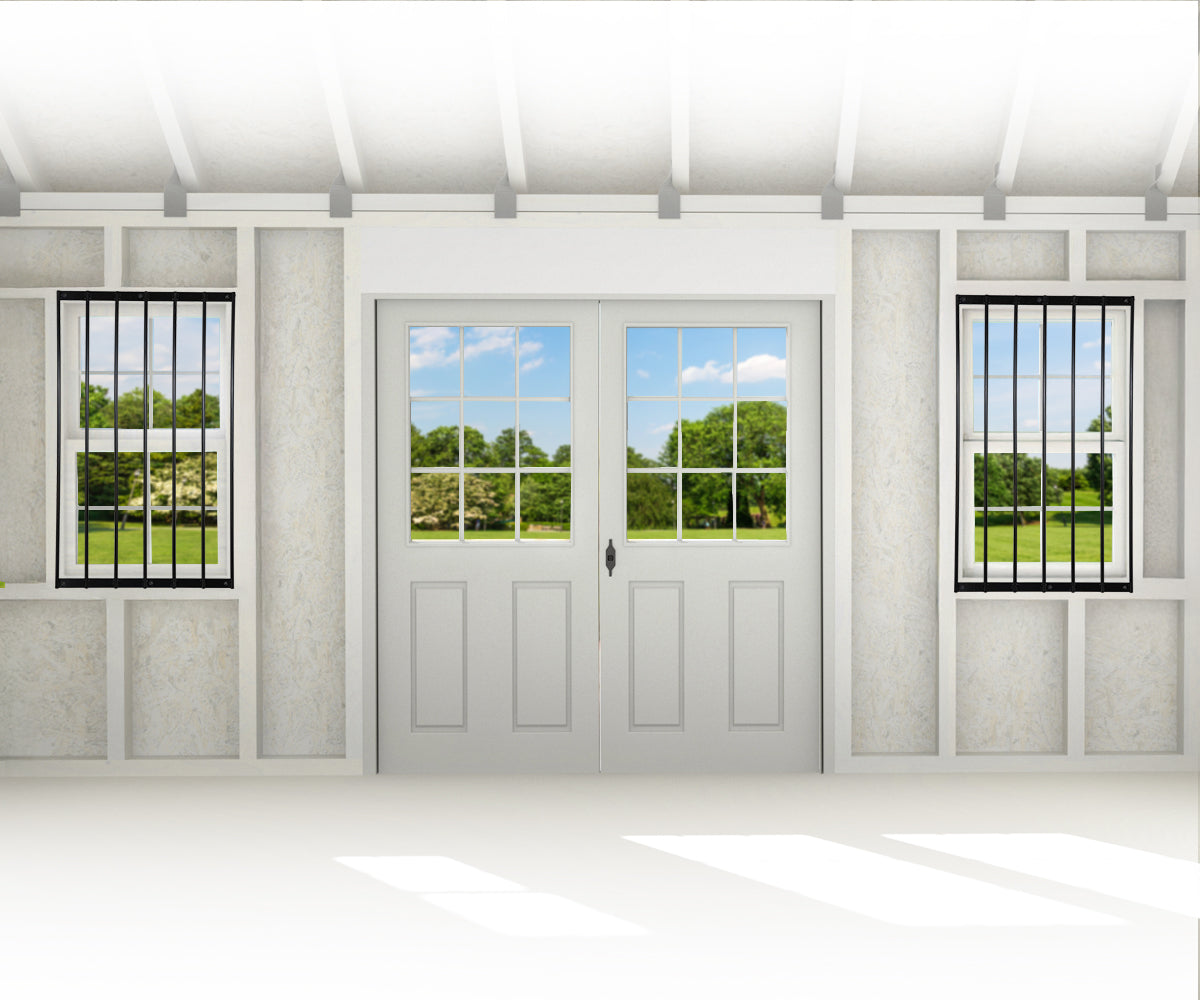 SHEDorize Steel Window Bar 24"x36"