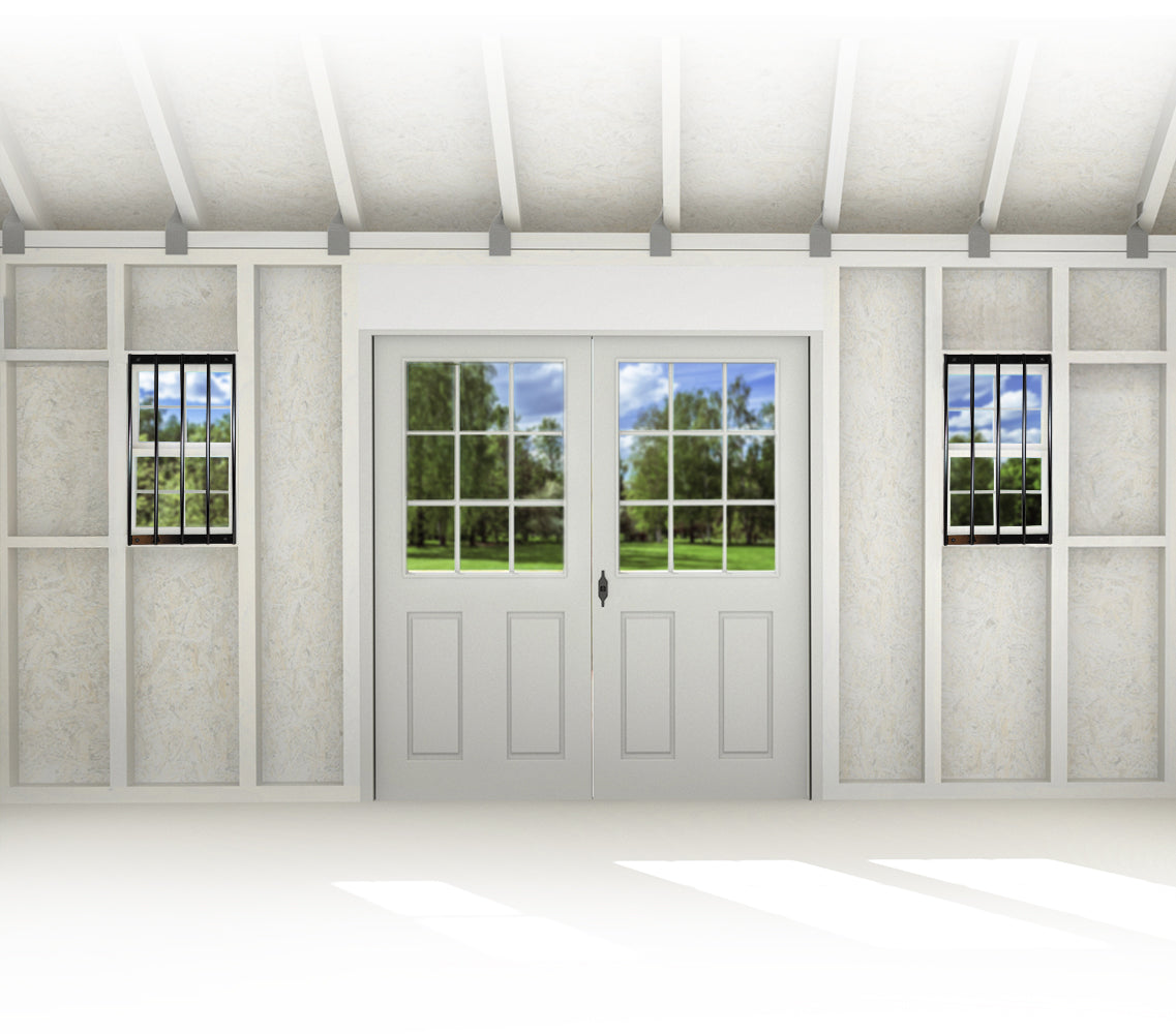 SHEDorize Steel Window Bar 14"x21"