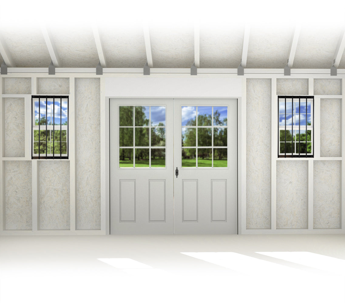 SHEDorize Steel Window Bar 18"x27"