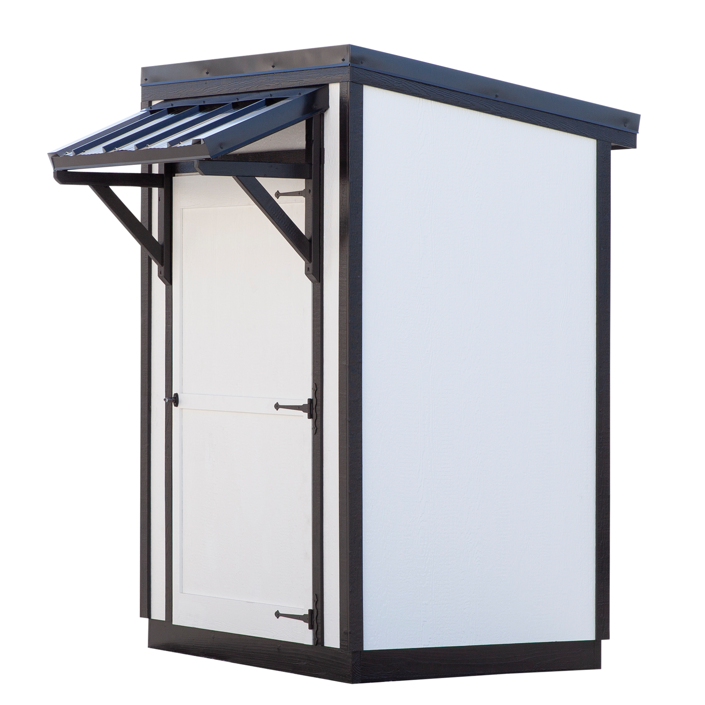 Skillion Roof Storage Shed, 4' x 6'