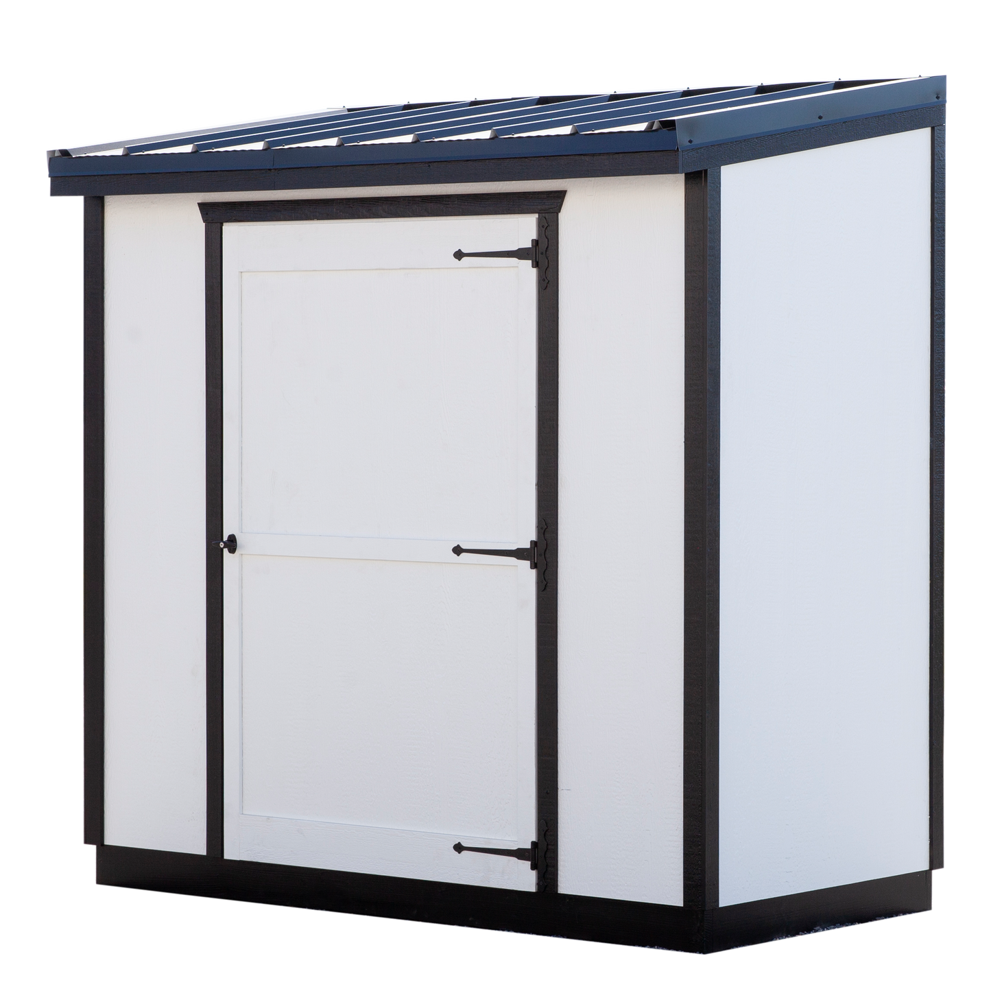 Wall Hugger Storage Shed, 4' x 8'