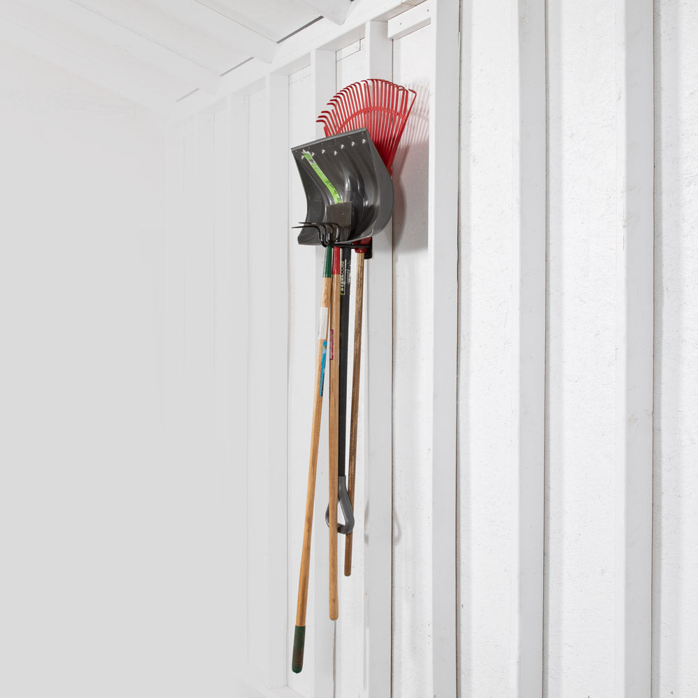 SHEDorize 1 Hook Rake/Shovel/Cord Rack