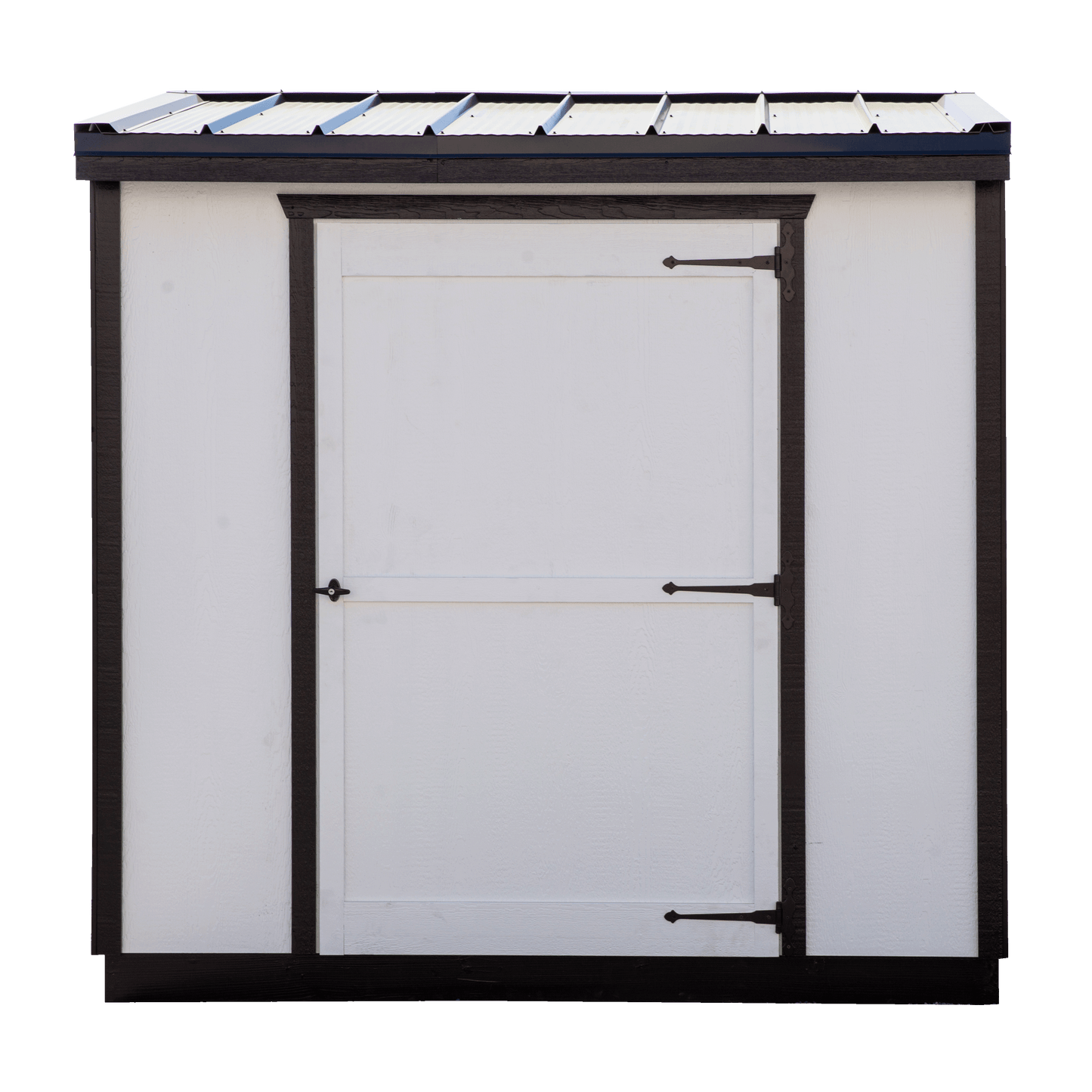 Wall Hugger Storage Shed, 4' x 8'