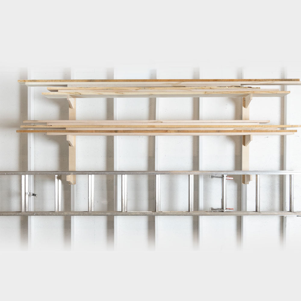 SHEDorize 3 Tier Lumber/Ski/Ladder Rack