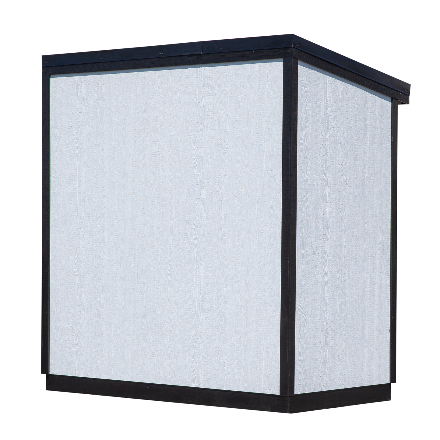 Wall Hugger Storage Shed, 4' x 8'