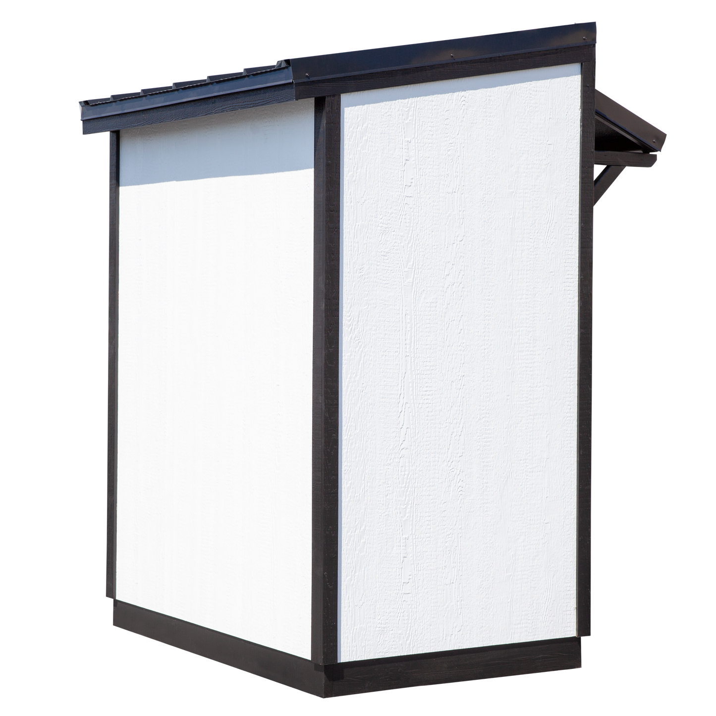 Skillion Roof Storage Shed, 4' x 6'
