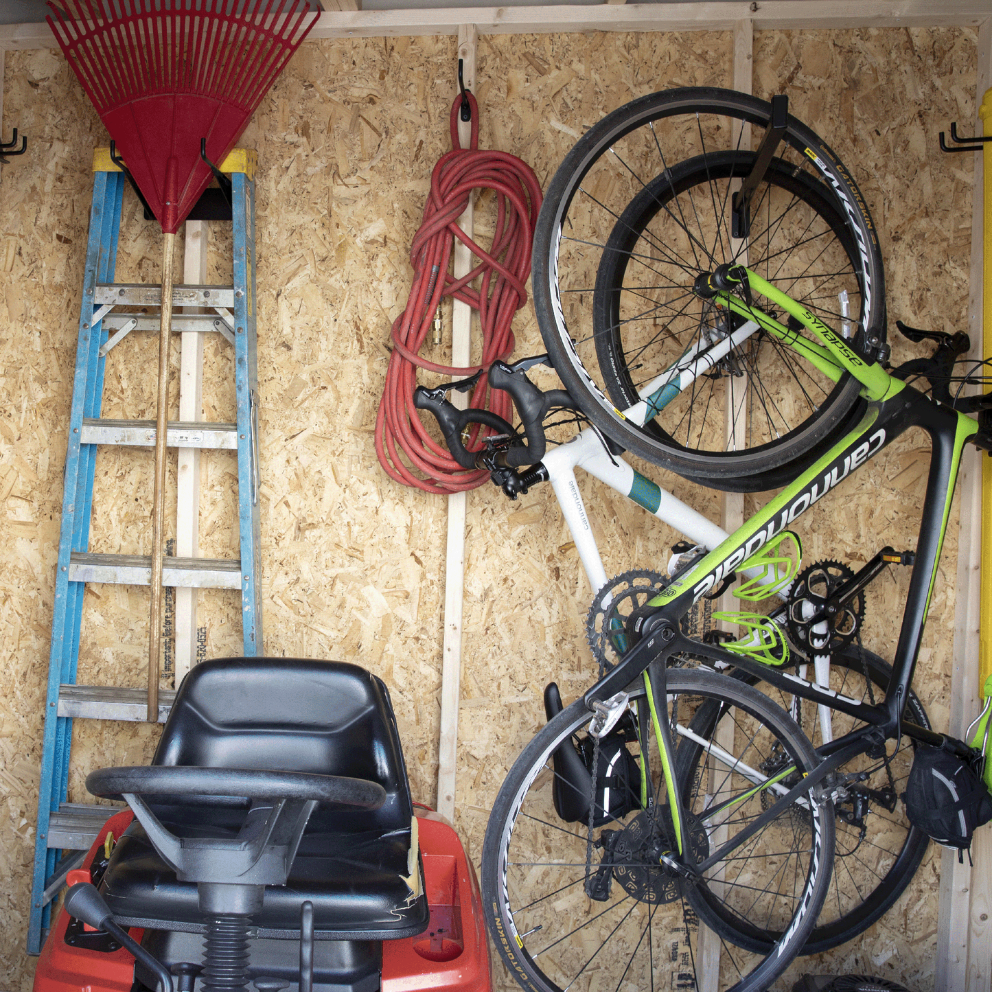 Skillion Roof Storage Shed, 6' x 8'