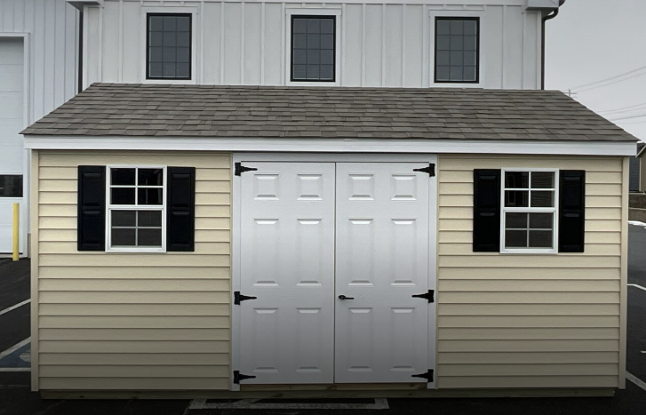 10x16 Vinyl Traditional Cottage Shed