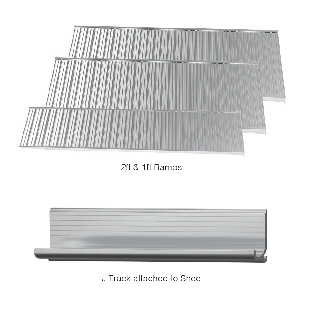 SHEDorize 5' Aluminum Ramp