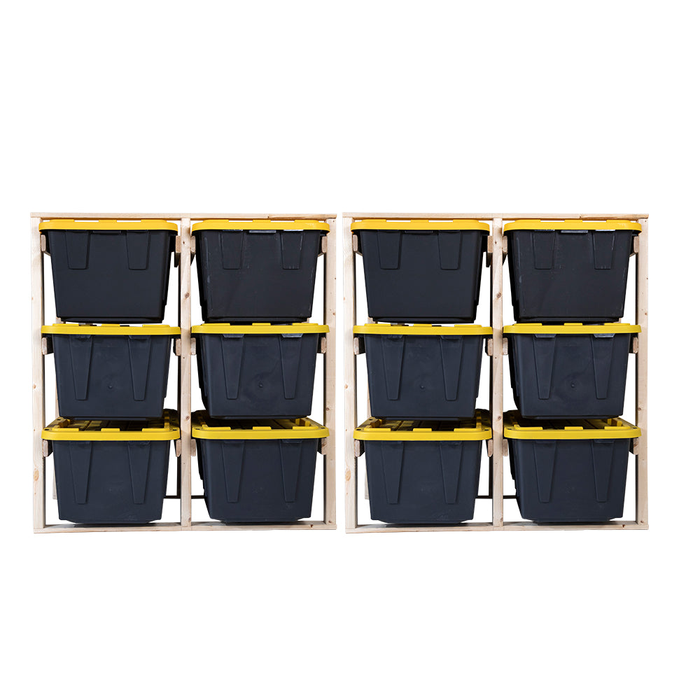 6 SHEDorize Totes (Does not include the rack)