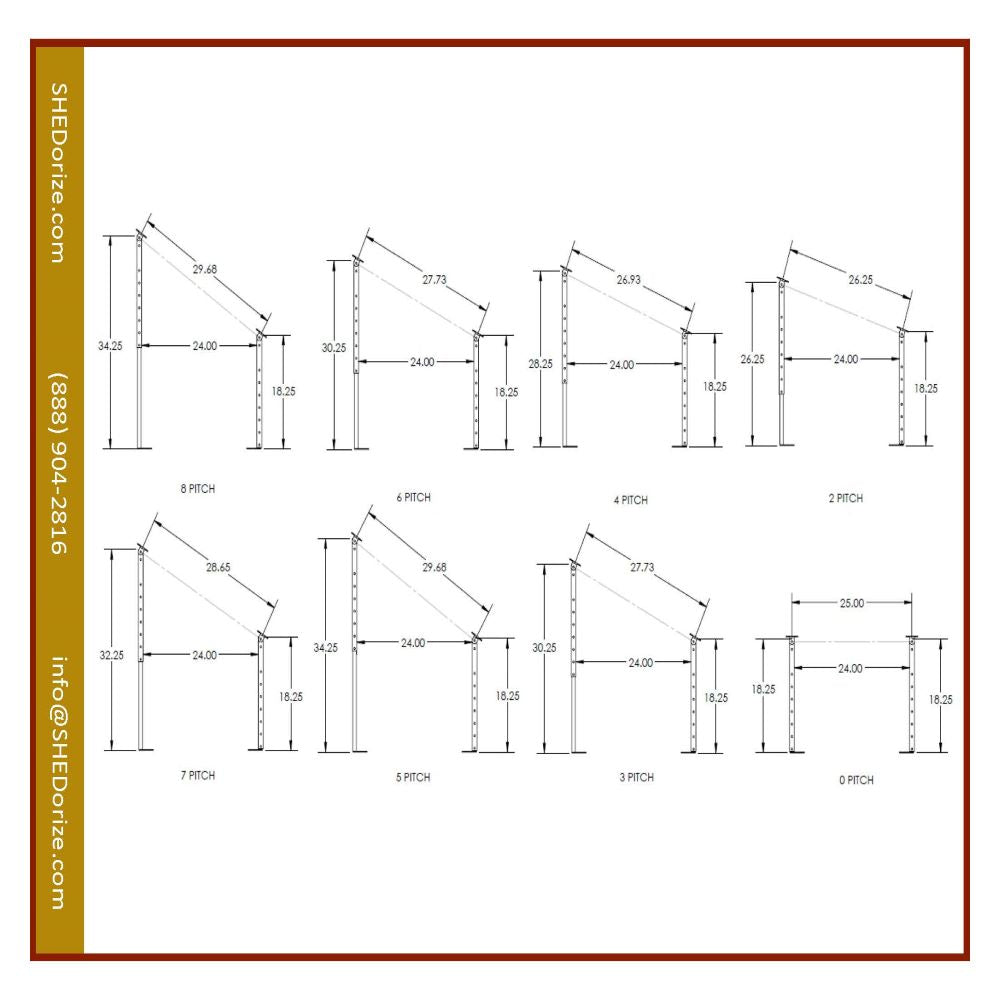 SHEDorize Adjustable Ceiling Shelf - 24" x 48"