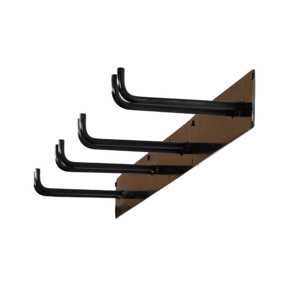 SHEDorize 4 Hook Rake/Shovel/Cord Rack - 48"