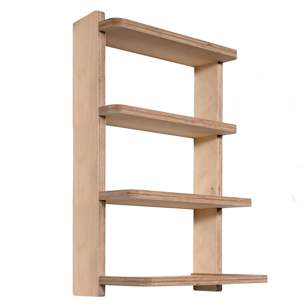 SHEDorize Stud Shelving, 8 Shelves, store 4 Hooks