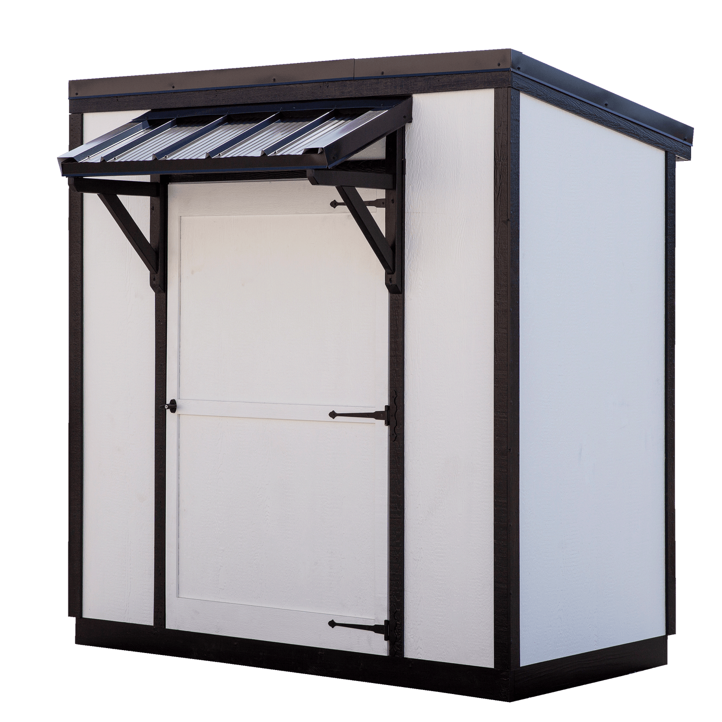 Skillion Roof Storage Shed, 4' x 8'