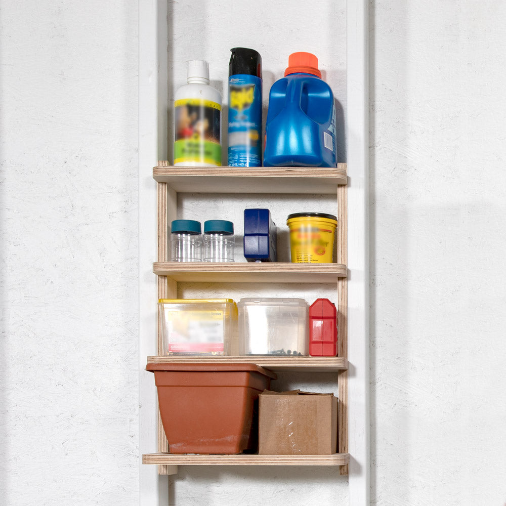 SHEDorize Stud Shelving, 4 Shelves - 16"