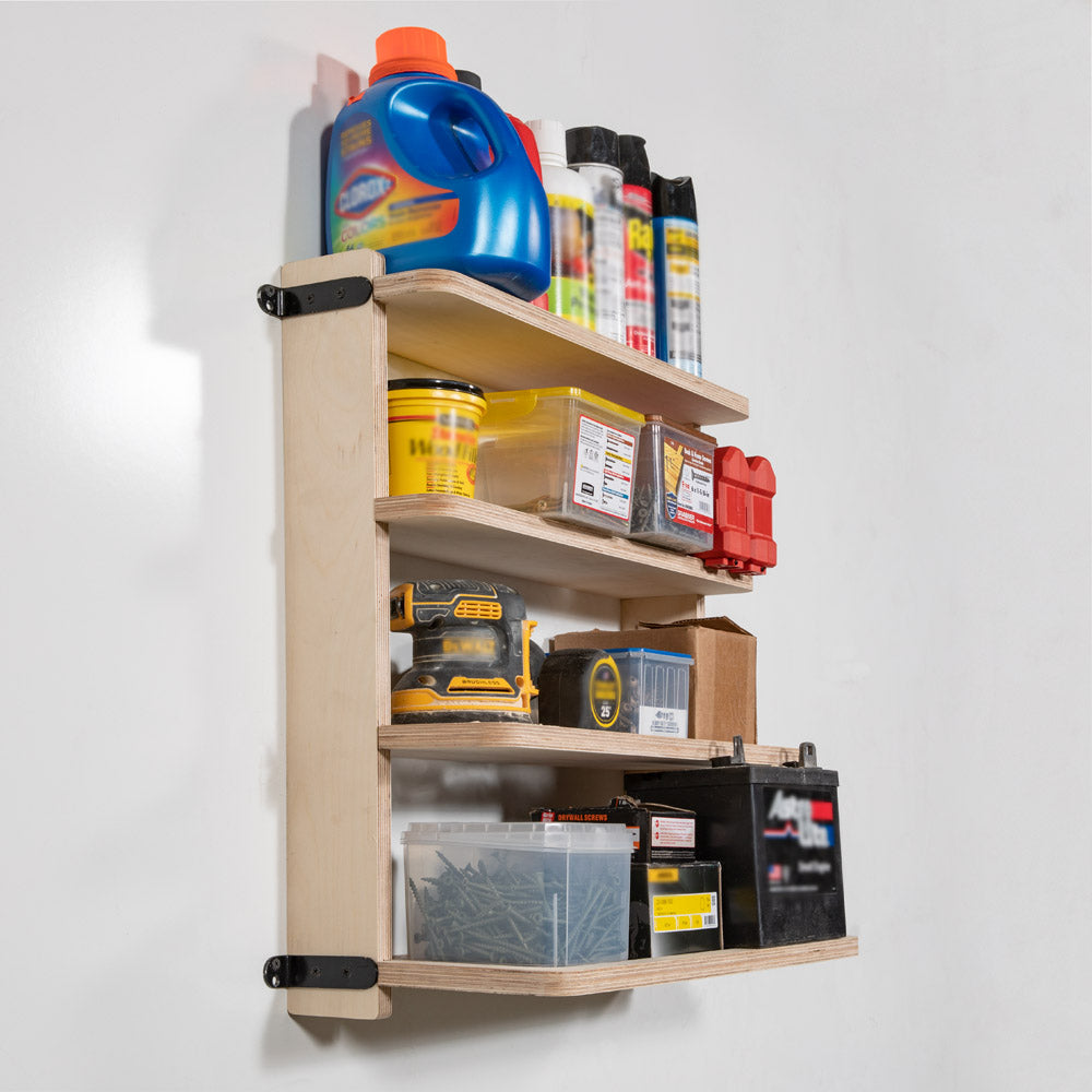 SHEDorize Stud Shelving, 4 Shelves - 24"